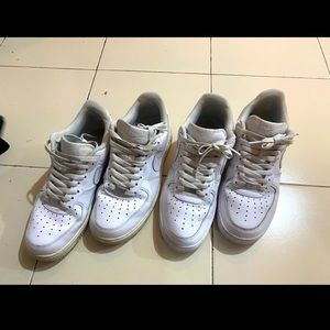 2 pair air force 1 used